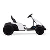 Yeah Depot - Electric GoKart Pro, Kids Racing Car, Outdoor Ride On Toy with MP3 for Kids Aged 4-16, Black and White