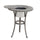 Yeah Depot - 21 Inches Cast Aluminum Round Table With Ice Bucket