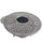 Yeah Depot - Cast Aluminum Propane Gas Firepit Table, Chat Height