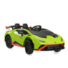 Yeah Depot - 12V Battery Powered Ride On Car for Kids, Licensed Lamborghini, Remote Control Toy Vehicle with Music Player, LED Light, 2 Driving Modes