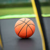 Yeah Depot - 15FT Trampoline with Basketball Hoop Inflator and Ladder(Inner Safety Enclosure) Green