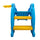 Yeah Depot - 3 in 1 Kids Climber and Slide, Toddler Play Set with Basketball Hoop and Ball, Indoor Outdoor Freestanding Slide for Preschool Boys Girls, Blue Dolphin
