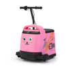 Yeah Depot - 12V Kids Ride On Box, Electric Box Car with High-Low Speeds, Variable Speed Throttle, MP3, USB, Storage, Battery Powered Toy Gift for 8-12 Years Old, Pink + Black
