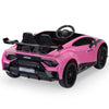 Yeah Depot - Licensed Lamborghini 24V Kids Electric Car, Battery Powered Sports Car w/ 2.4G Remote Control, LED Lights, Music, USB, High-Low Speed, Drifting, Gift for Children 3-8