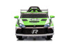 Yeah Depot - 12V4A 20W*2 one button start, forward and backward, high and low speed, music, front light, power display, two doors can open, 2.4G R/C, seat belt four wheel absorber KIDS RIDE ON CAR