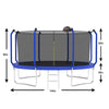 Yeah Depot - 12FT Trampoline with Basketball Hoop, ASTM Approved Reinforced Type Outdoor Trampoline with Enclosure Net