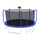 Yeah Depot - 12FT Trampoline with Basketball Hoop, ASTM Approved Reinforced Type Outdoor Trampoline with Enclosure Net