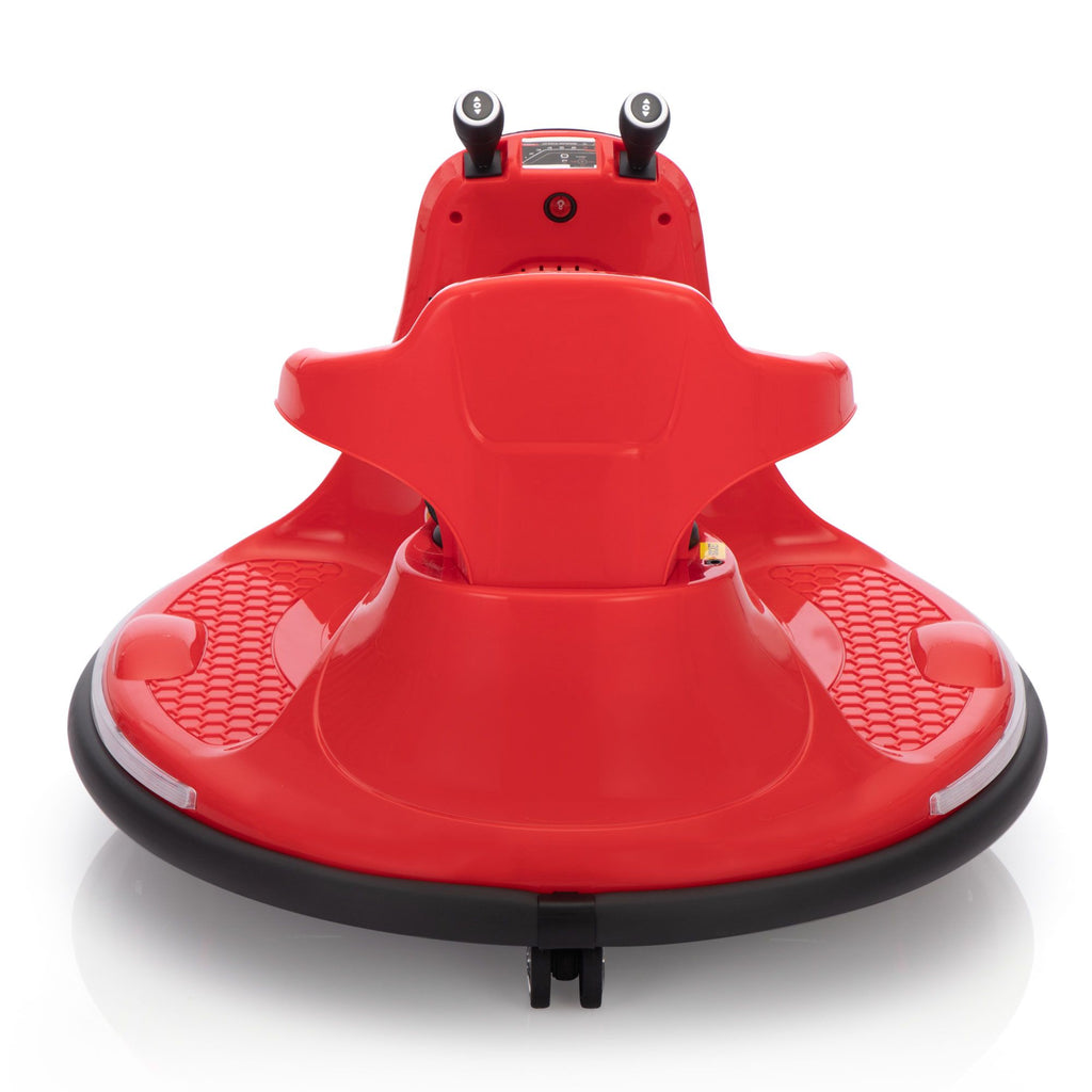 Yeah Depot - 12V Snail-Shaped Kids Electric Bumper Car with Remote Control, Ride On Car with LED Lights, Music, 360 Degree Rotate, Toddler Race Toys, 3-8 Years Old