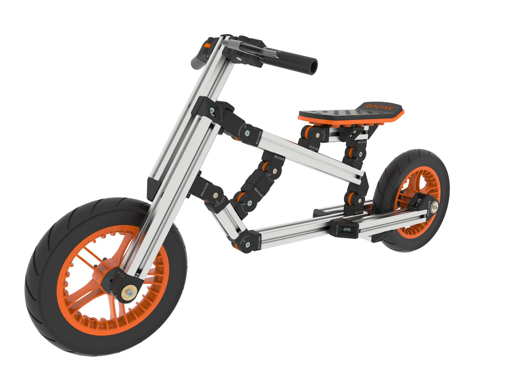 Yeah Depot - KidRock Buildable Kit 20 in 1 Kids Go Kart Set, Suitable for 1 to 8 Years Old, Two Wheel Bike, Three Wheel Bike, Go Kart, Sit/Stand Scooter, etc. Christmas Promotion Plus a snow upgrade package .