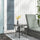 Yeah Depot - Outsunny Rattan Coffee Table with Storage Shelf, Wicker Side Table with Glass Top, Outdoor End Table for Garden, Porch, Backyard, Mix Gray