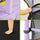 Yeah Depot - 55 Inch Kids Trampoline with Safety Enclosure Net, 4.5FT Outdoor Indoor Trampoline for Kids (Purple)