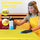 Yeah Depot - 4ft Yellow Portable Folding Table Indoor&Outdoor Maximum Weight 135KG Foldable Table for Camping