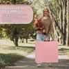 Yeah Depot - 4ft Pink Portable Folding Table Indoor&Outdoor Maximum Weight 135KG Foldable Table for Camping