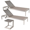 Yeah Depot - Modern design All aluminum outdoor coffee table and lounge