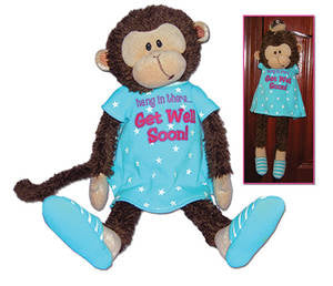 First & Main Inc. - Mendin' Monkey (brown)--7.5 '' sitting