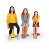 Hierarchy Height Adjustable Grow Stool- Short Stool (Yellow) - BALT