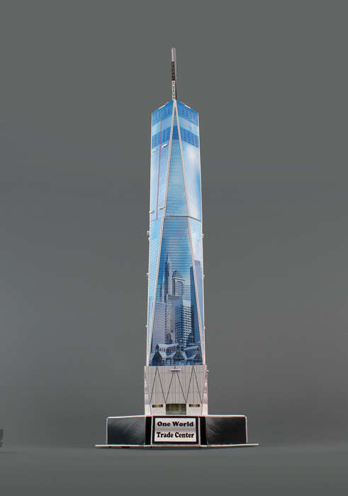 3D Puzzles CF159H One World Trade Center 3D Puzzle 23 Pcs