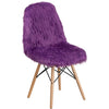 Shaggy Dog Purple Accent Chair - Flash Furniture