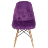 Shaggy Dog Purple Accent Chair - Flash Furniture