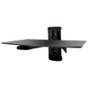 Megamounts MegaMounts Tempered Glass Single Stud 22 Pound Shelf Wall Mount