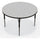 Activity Table - 42'' Round - Gray Nebula Top Surface - Black Edgeband - BALT