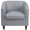 Gray LeatherSoft Lounge Chair - Flash Furniture