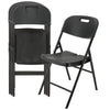 Elama  4 Piece Indoor and Outdoor Rattan Folding Chair