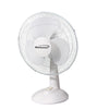 Brentwood Kool Zone Kool Zone 12'' Oscillating Desk Fan- White