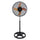 Brentwood  3 Speed 12in Oscillating Stand Fan in Black