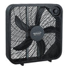 Brentwood  20 Inch Box Fan in Black