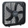 Brentwood  20 Inch Box Fan in Black