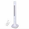 Optimus  48 Inch Pedestal Tower Fan with Remote Control, Bluetooth and LED
