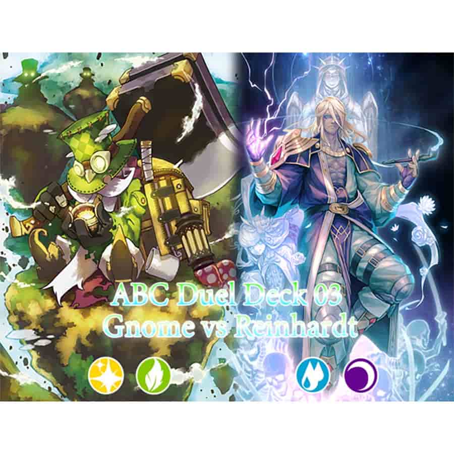 FORCE OF WILL CCG - ABC DUEL DECK 03: GNOME VERSUS REINHARDT