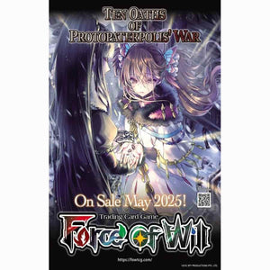 FORCE OF WILL CCG - TRINITY CLUSTER BOOSTER 04: TEN OATHS OF PROTOPATERPOLIS' WAR BOOSTER BOX