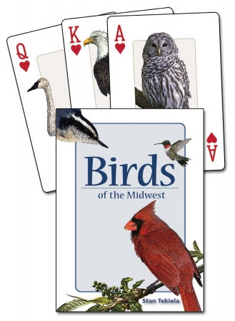 Adventure Publications AP32857 Birds of the Midwest Playing Cards