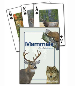 Adventure Publications Inc. AP32840 Mammals of the Midwest Playing Cards