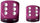Chessex Mfg Co Llc -  D6 -- 12Mm Opaque Dice - Light Purple/White - 36Ct