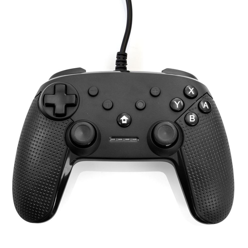 Gamefitz  Wired Controller for the Nintendo Switch in Black