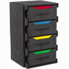 Gamegenic: Tokens' Lair: Black-Dark Grey