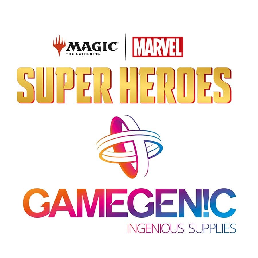 Gamegenic: Magic The Gathering: Msh Marvel Super Heroes: Squire 100 Xl: Doctor Doom And Spider-Man Pre-Order