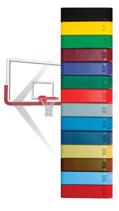 Gared Sports CE-PR Glue-On Backboard Padding - Gray