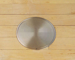 Gared Sports 6429 6.25 in. x 5 in. Cover Plate with Lock - Brass