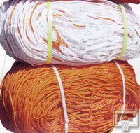 Gared Sports SN824-3O 8 ft. x 24 ft. Soccer Net  3 MM - Orange