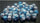 FastTackle 7 Dice Set Gemini Steel-Teal With White  Pack Of 2