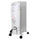 Optimus  Portable 7 Fins Oil Filled Radiator Heater with Timer
