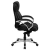High Back Black LeatherSoft Contemporary Executive Swivel Ergonomic Office Chair - Flash Furniture