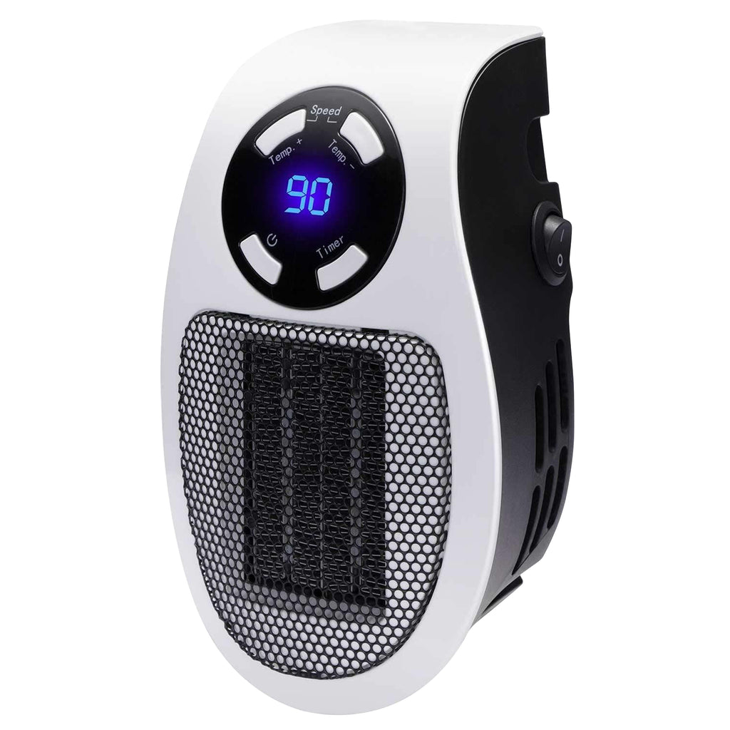 Brentwood  350 Watt Plug-In Wall Outlet Personal Space Heater in White