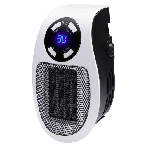 Brentwood  350 Watt Plug-In Wall Outlet Personal Space Heater in White