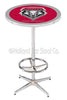 Holland Bar Stool L216 University of New Mexico 42" Tall - 30" Top Pub Table with Chrome Finish