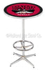 Holland Bar Stool L216 University of Nevada Las Vegas 42" Tall - 30" Top Pub Table with Chrome Finish